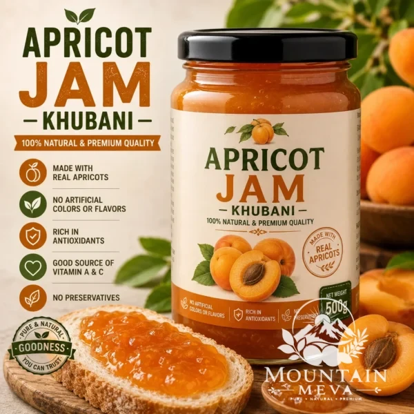 Apricot Jam - Khubani 500g