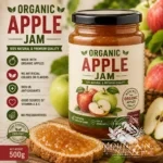 Organic Apple Jam 500g