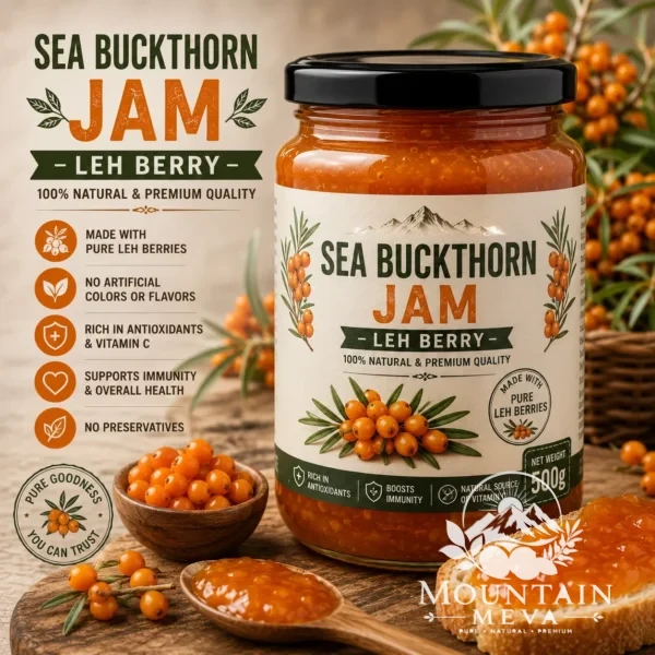 Sea Buckthorn Jam - Leh Berry 500g